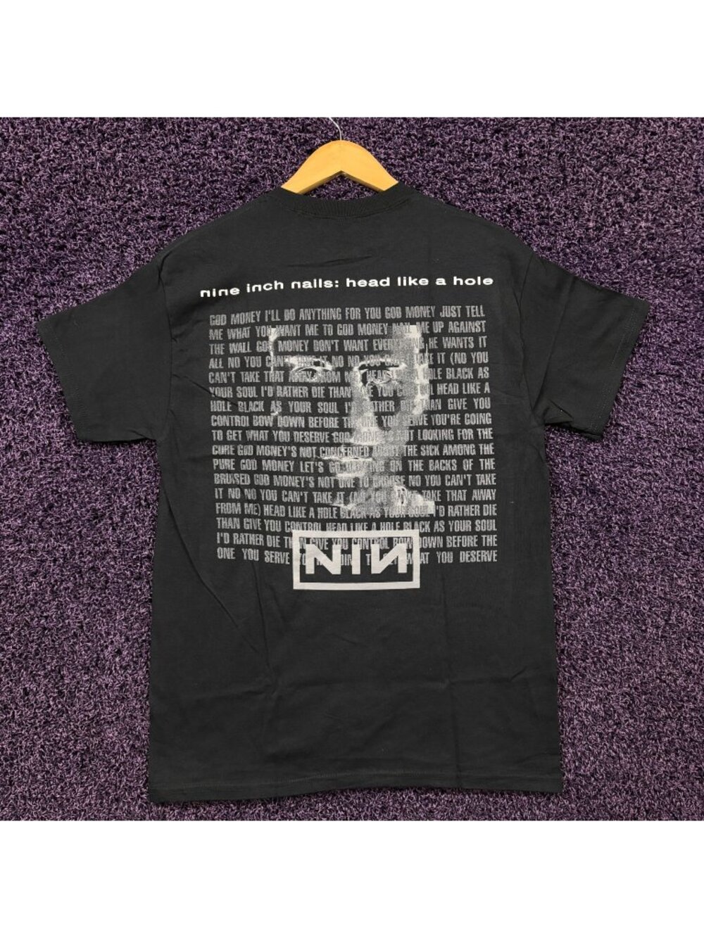 Nine Inch Nails Head Like A Hole Industrial Rock T-Shirt M